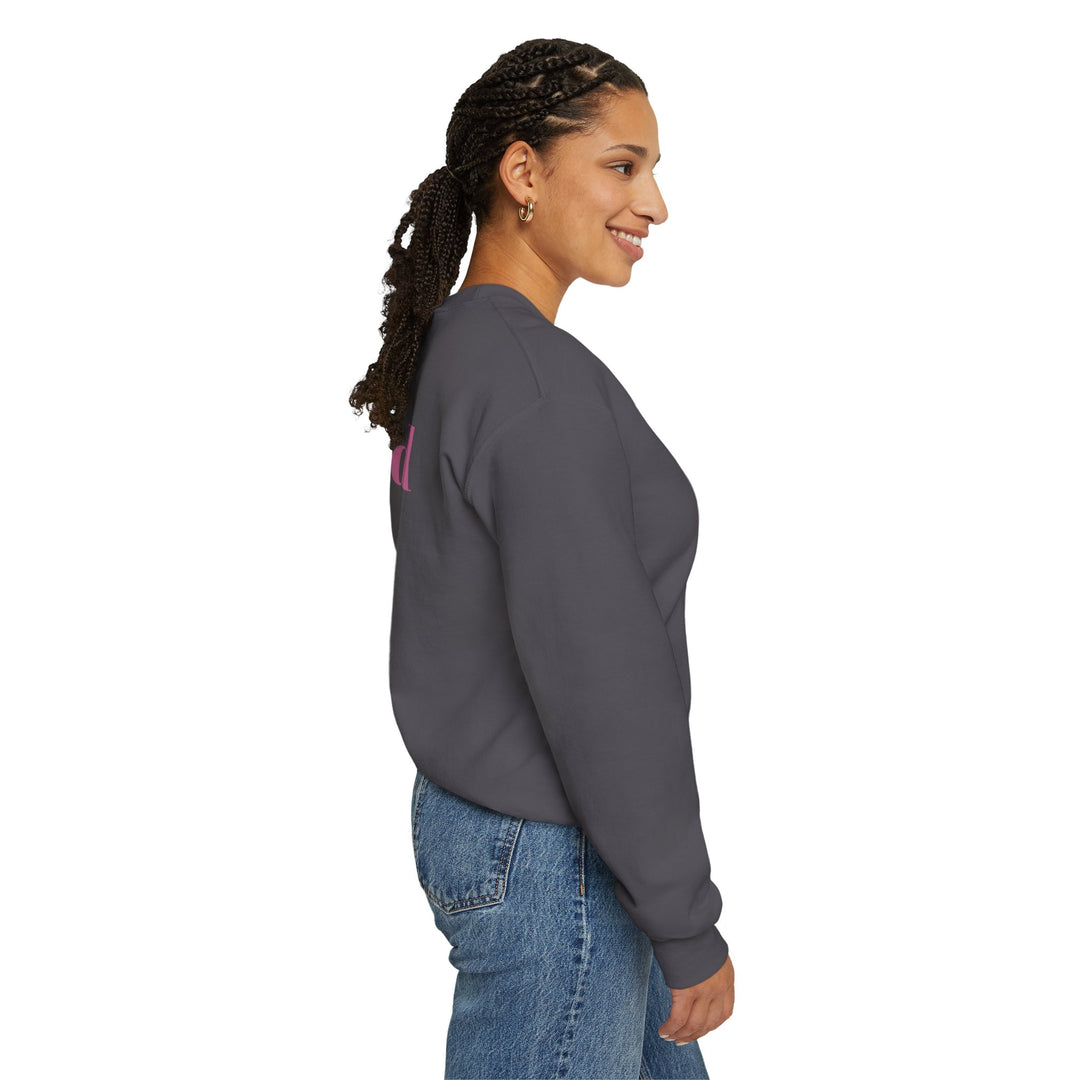 Healed Breast Cancer Awareness Sweatshirt – Cozy Unisex Crewneck for Everyday Comfort & Support"