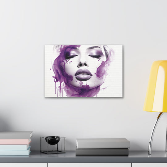 Lavender Dream Canvas Art – Modern Elegance with Serene Beauty