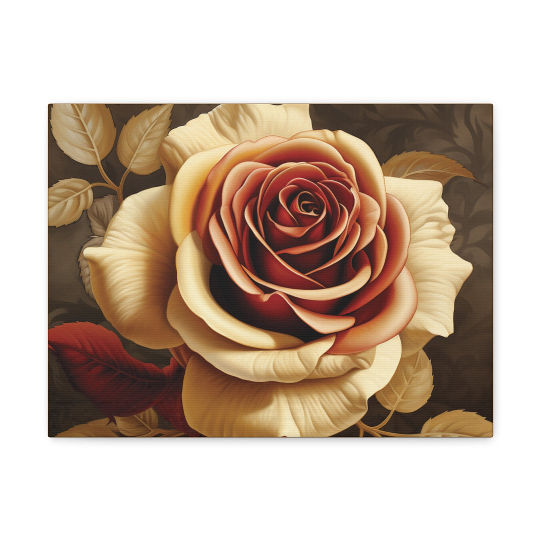 Eternal Elegance: White Rose Canvas Art – Timeless Beauty for Every Space