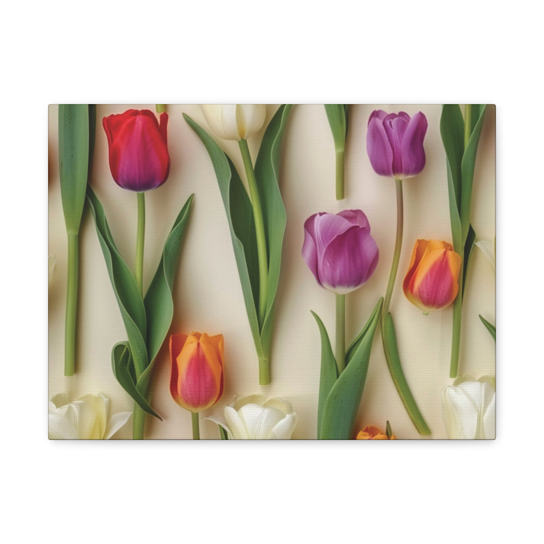 Blooming Radiance Floral Canvas Art - Vibrant Wall Decor for Home & Office