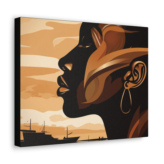 Serenity's Journey Canvas - Elevate Your Space with Tranquility & Peaceful Elegance