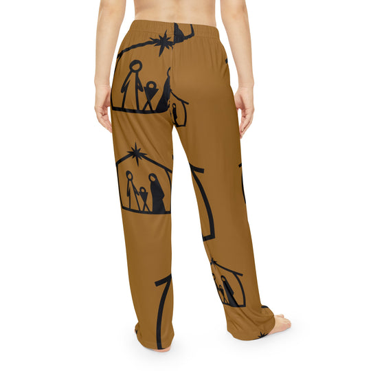 Women's Nativity Serenity Christmas Pants – Celebrate the Season in Style