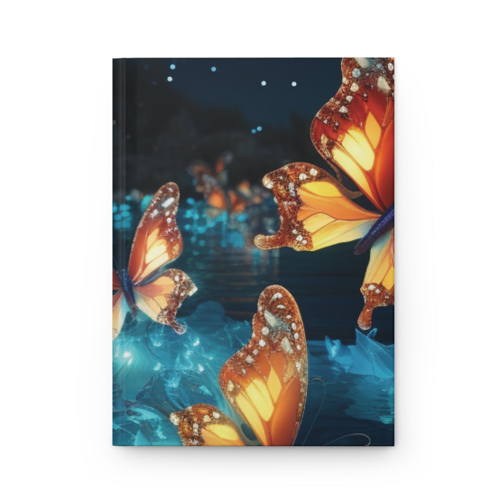 Enchanted Butterfly Galaxy Notebook – Luminous Wings Edition | Celestial Sketchbook for Dreamers & Artists