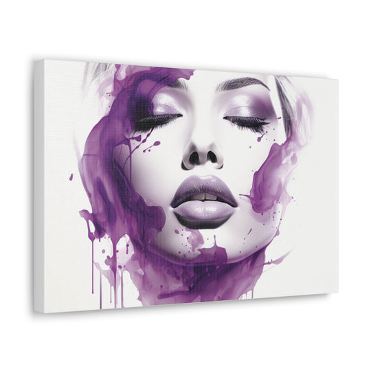 Lavender Dream Canvas Art – Modern Elegance with Serene Beauty