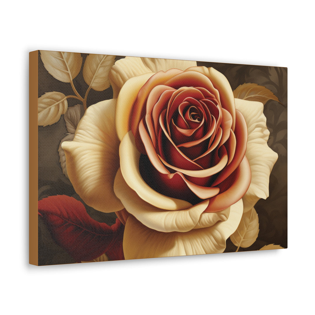 Eternal Elegance: White Rose Canvas Art – Timeless Beauty for Every Space