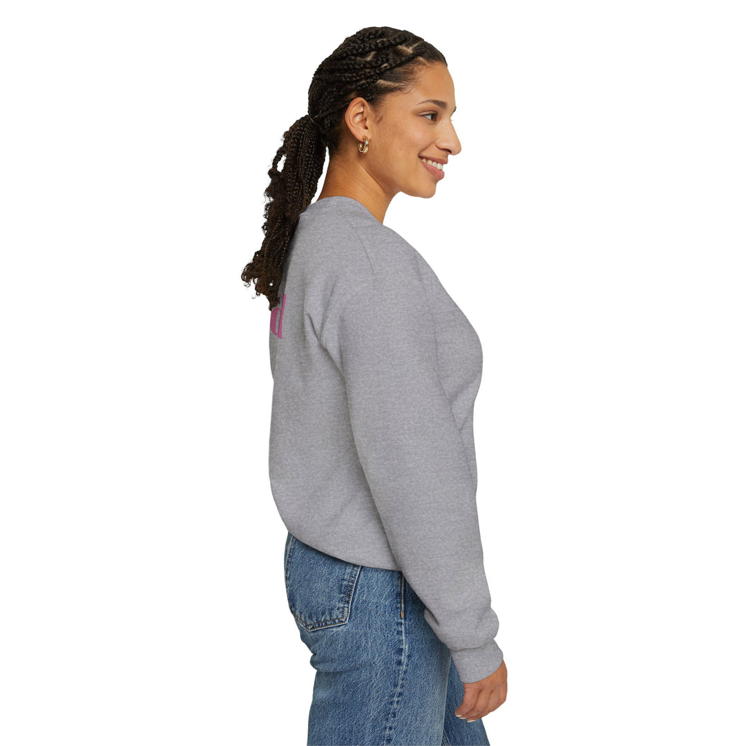 Healed Breast Cancer Awareness Sweatshirt – Cozy Unisex Crewneck for Everyday Comfort & Support"