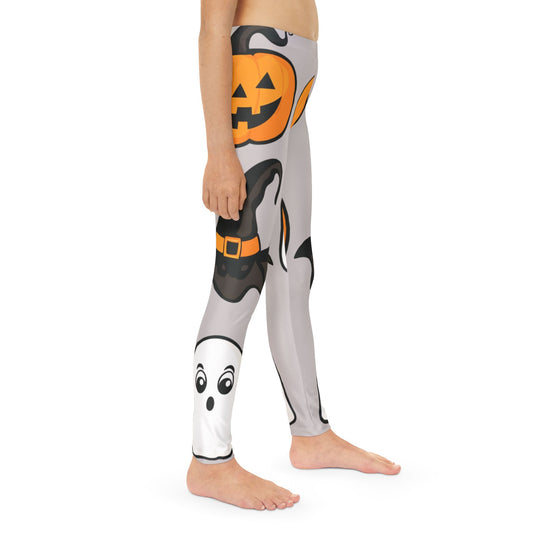 Pumpkin Patch Adventures Kids' Halloween Leggings – Spooky Style & Comfort for Little Trick-or-Treaters