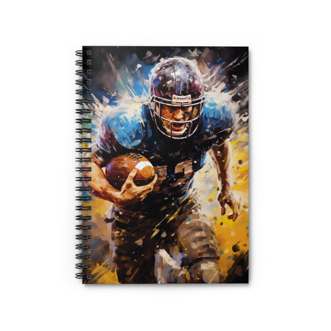 Touchdown Tracker: All-in-One 118-Page Football Journal for Ultimate Fans