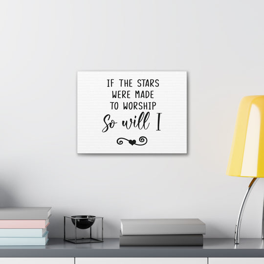 Celestial Devotion Canvas Art – Uplifting Home Decor with Inspiring Scripture, Perfect for Spiritual Spaces