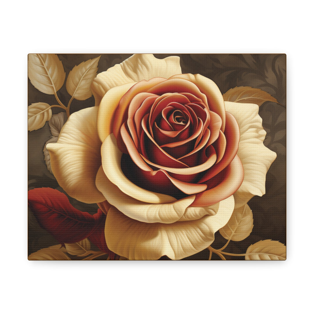 Eternal Elegance: White Rose Canvas Art – Timeless Beauty for Every Space