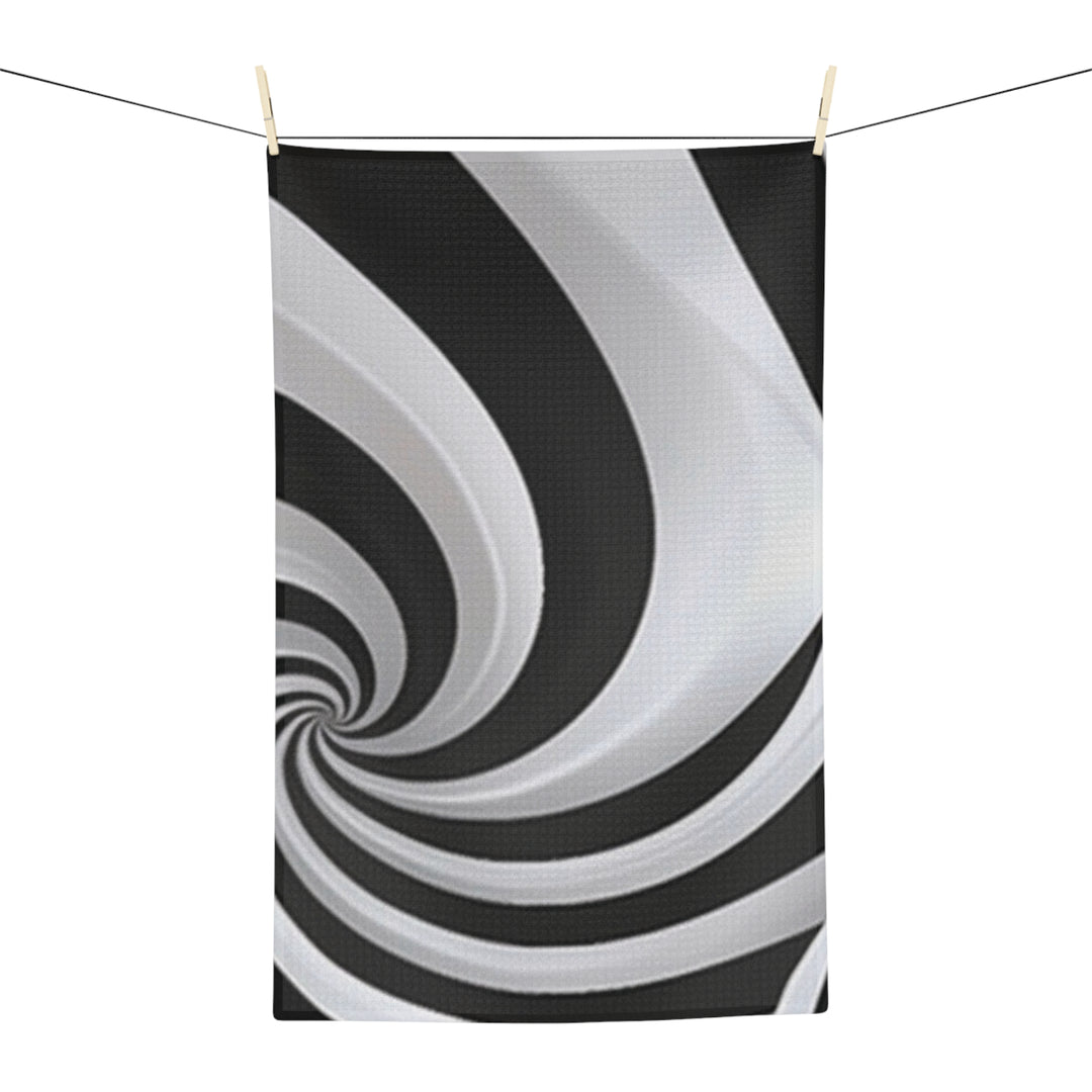 Custom Black & White Tea Towels – Durable, Quick-Drying, Perfect for Kitchen Elegance