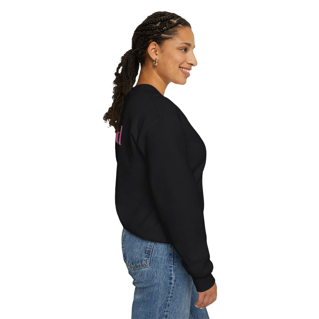 Healed Breast Cancer Awareness Sweatshirt – Cozy Unisex Crewneck for Everyday Comfort & Support"