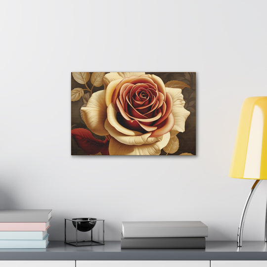 Eternal Elegance: White Rose Canvas Art – Timeless Beauty for Every Space