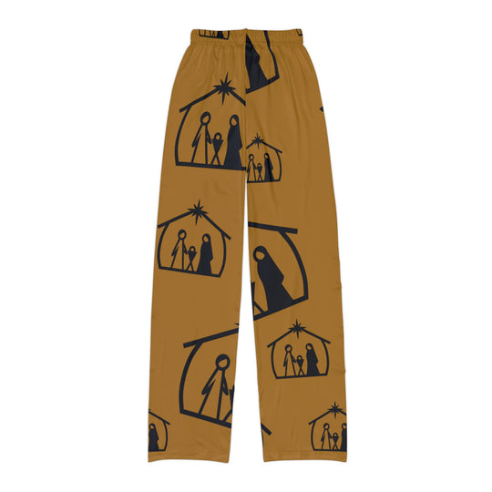 Holy Night Comfort: Nativity Scene Christmas Pajamas