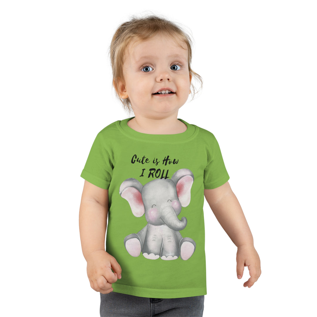 Adorable Elephant Kids Tee – Trendy, Soft Cotton T-Shirt for Stylish & Comfortable Kids