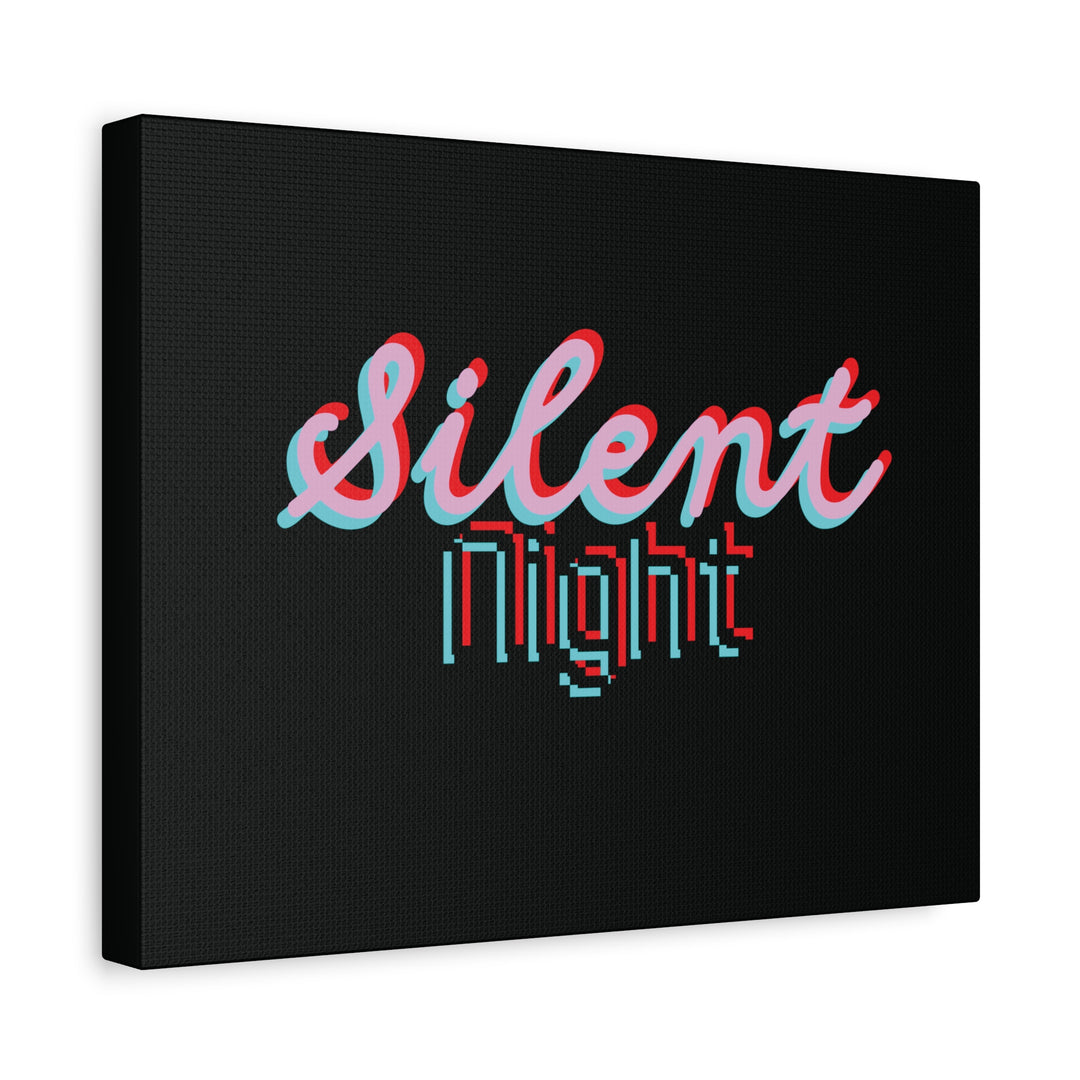 Silent Night Glow Canvas Art