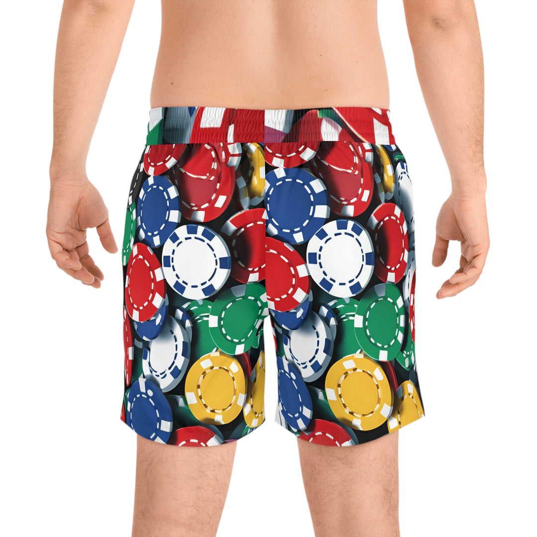 Roll the Dice Winner Swim Shorts – Lightweight, Relaxed Fit Beachwear for Swimming & Lounging