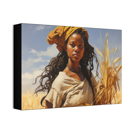 Soulful Harvest Canvas Art - A Celebration of Strength, Beauty & Abundance