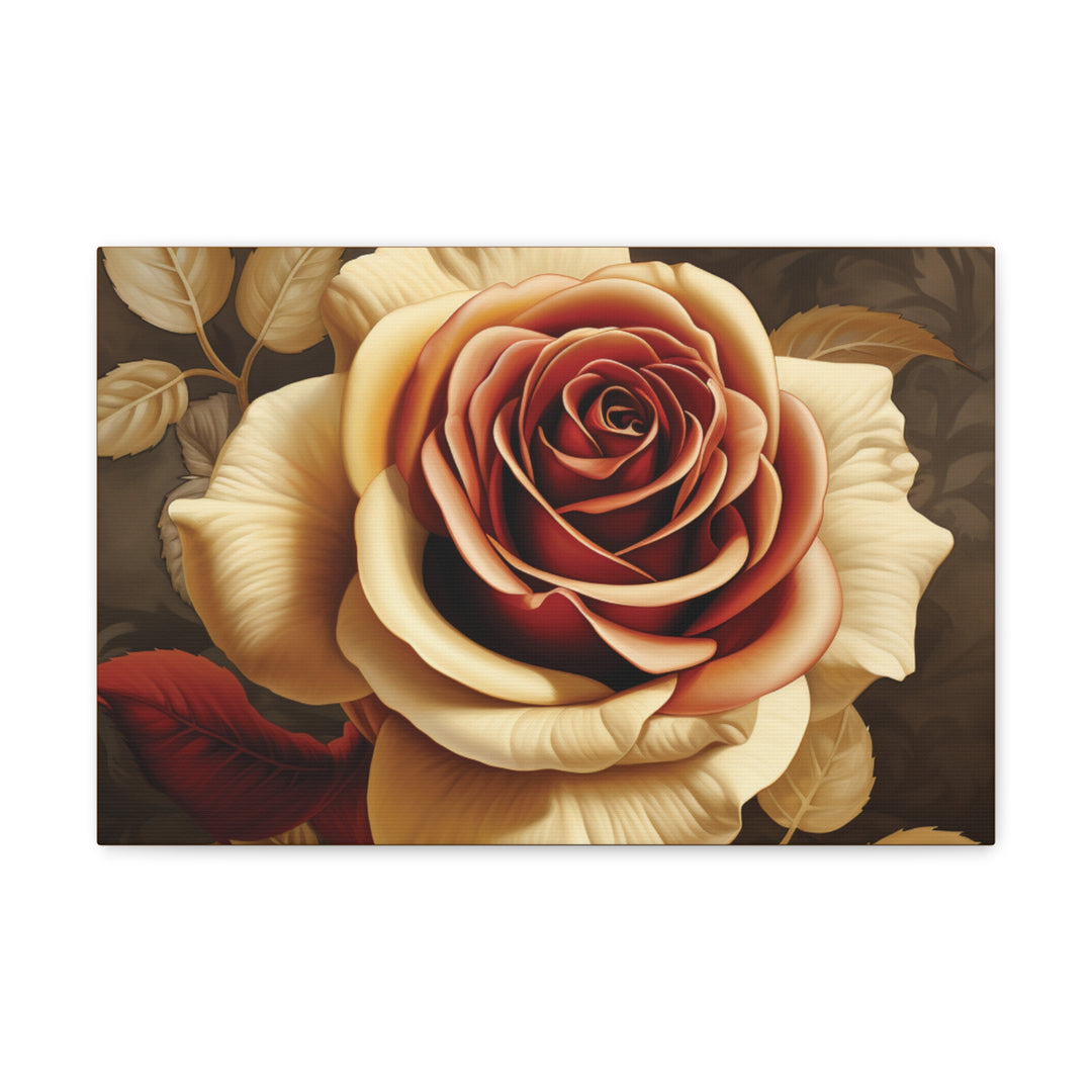 Eternal Elegance: White Rose Canvas Art – Timeless Beauty for Every Space