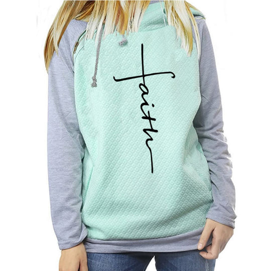 Faith Print Shirt Women T-Shirt