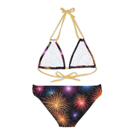 Sparkle in Style with the Fireworks Bikini Set – Perfect for Summer