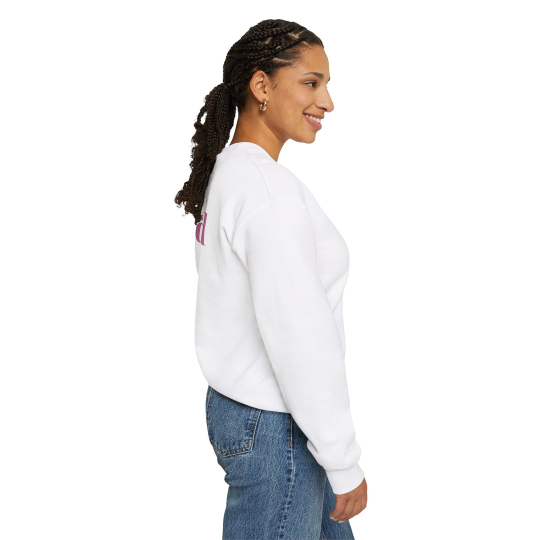 Healed Breast Cancer Awareness Sweatshirt – Cozy Unisex Crewneck for Everyday Comfort & Support"