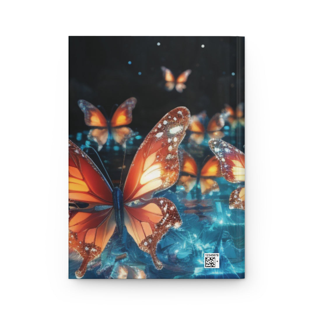 Enchanted Butterfly Galaxy Notebook – Luminous Wings Edition | Celestial Sketchbook for Dreamers & Artists