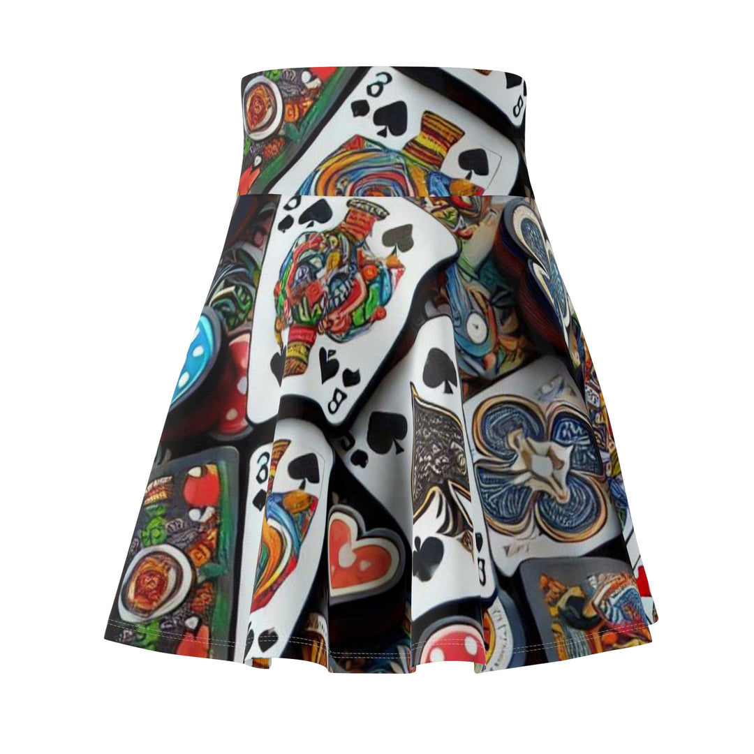 Sexy Casino Women's Skater Skirt