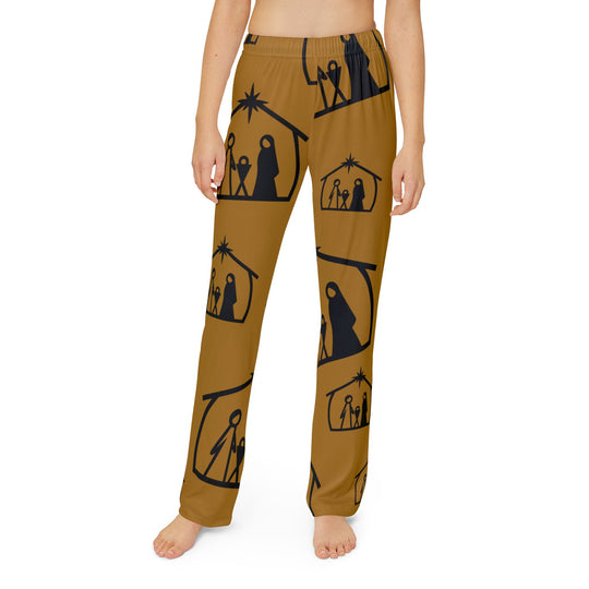 Holy Night Comfort: Nativity Scene Christmas Pajamas