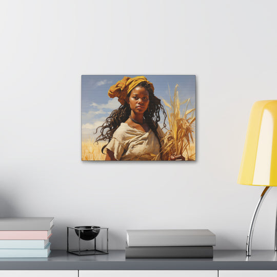 Soulful Harvest Canvas Art - A Celebration of Strength, Beauty & Abundance