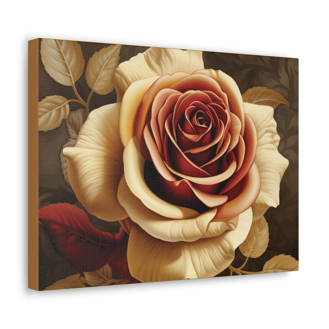 Eternal Elegance: White Rose Canvas Art – Timeless Beauty for Every Space