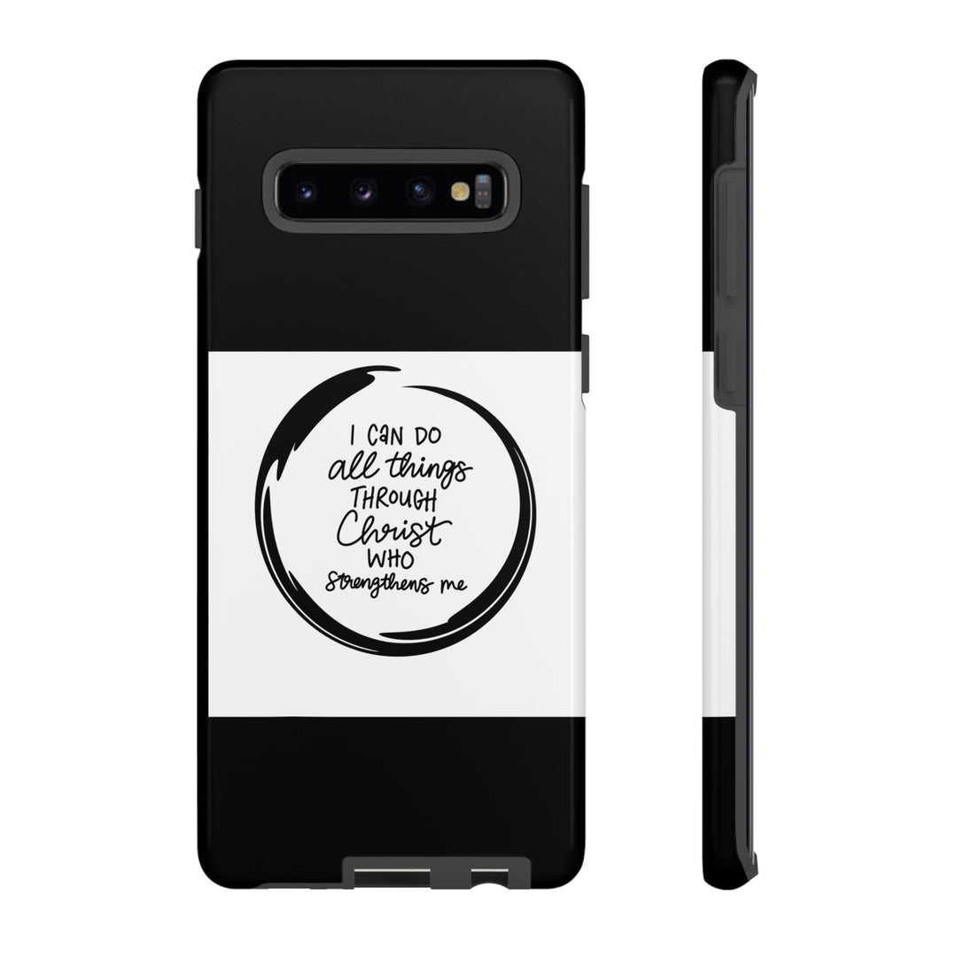 I Can Do All Things" Custom Premium Protective Phone Case – Double-Layered Durability