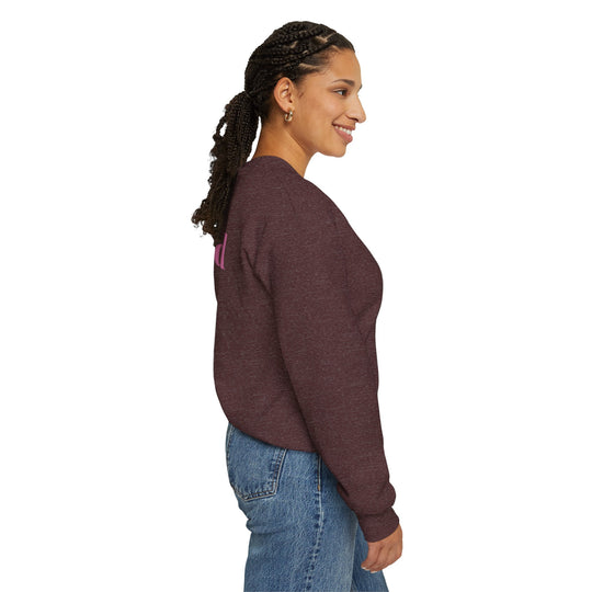 Healed Breast Cancer Awareness Sweatshirt – Cozy Unisex Crewneck for Everyday Comfort & Support"