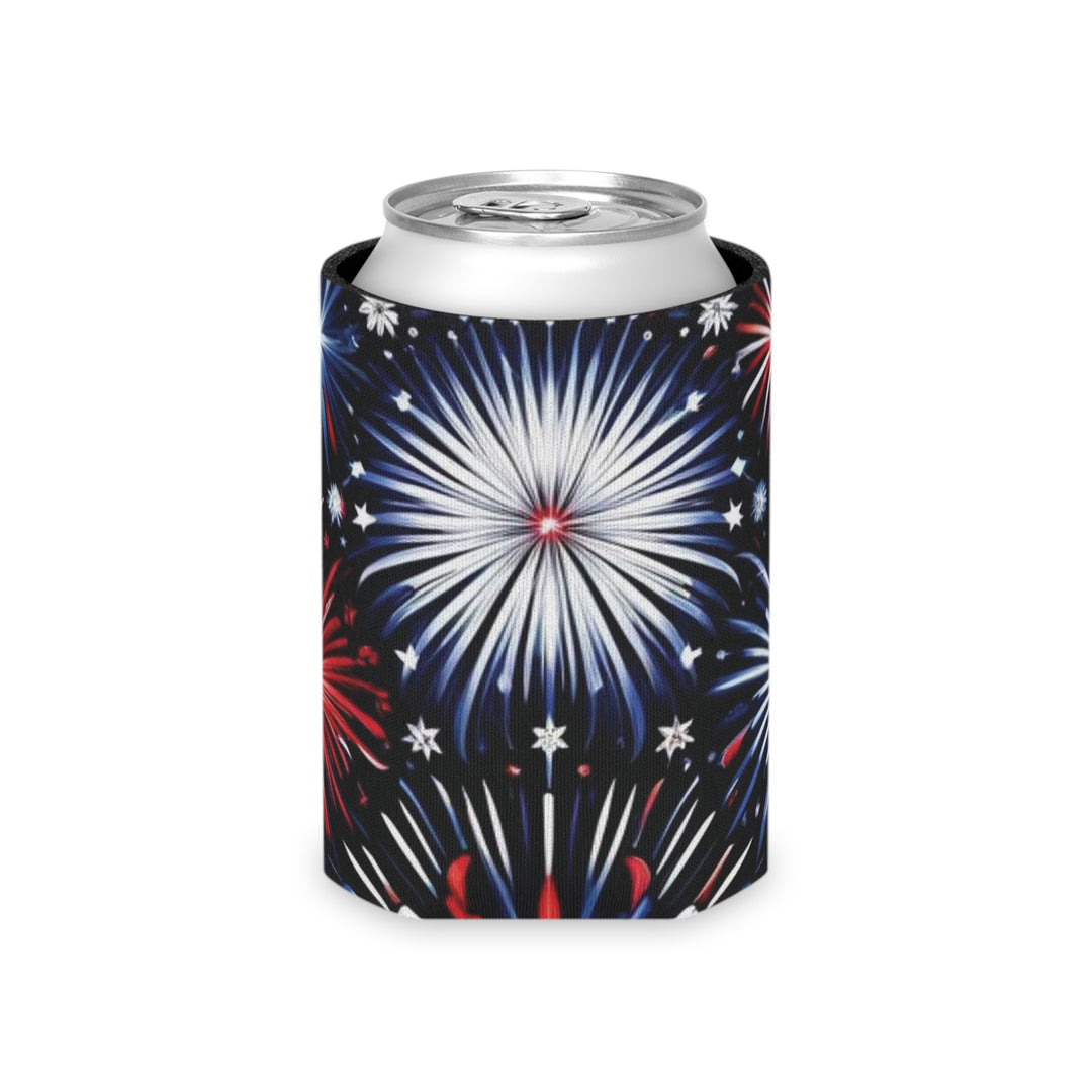 4th of July Fireworks Can Insulators – Lightweight, Customizable Drink Coolers for Nature Trips & Parties