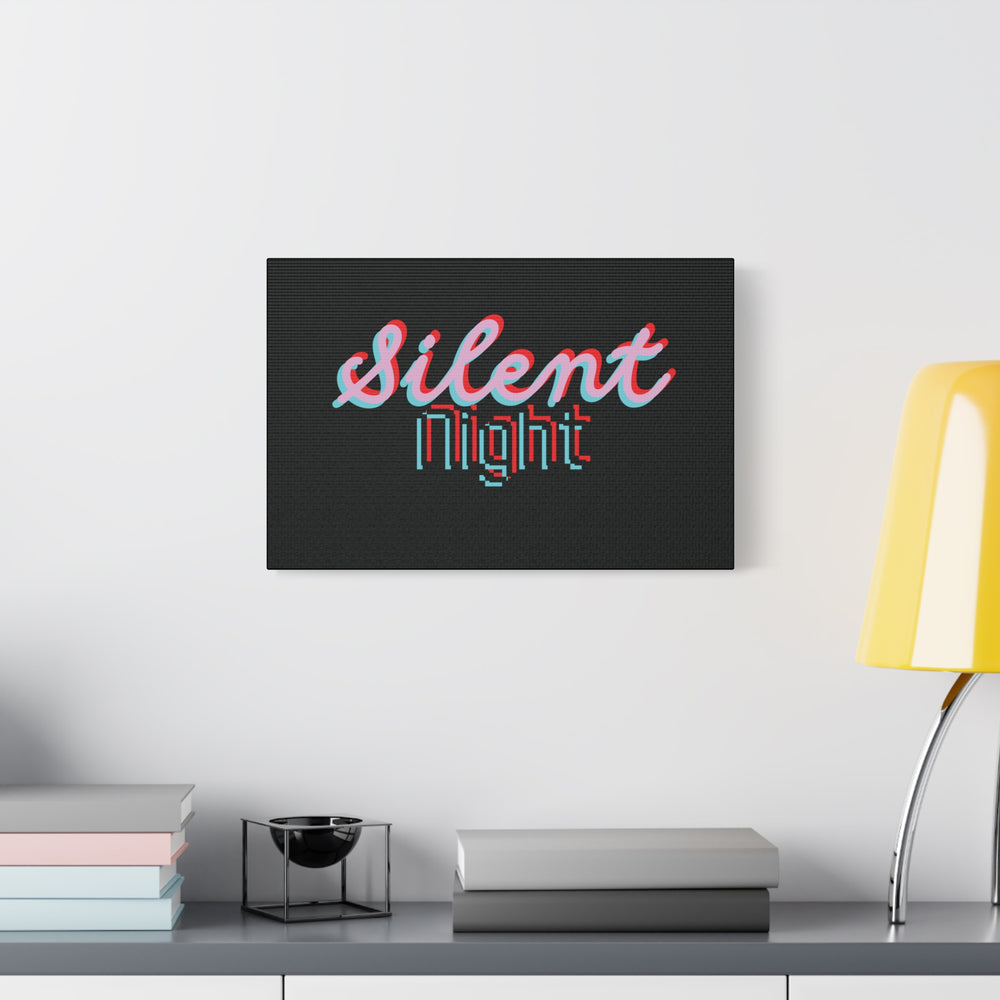 Silent Night Glow Canvas Art