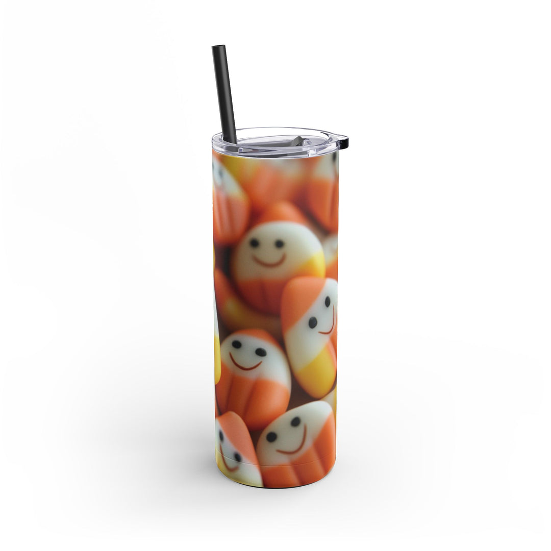 Candy Corn Cheer Tumbler - captivatingconversationsstarters