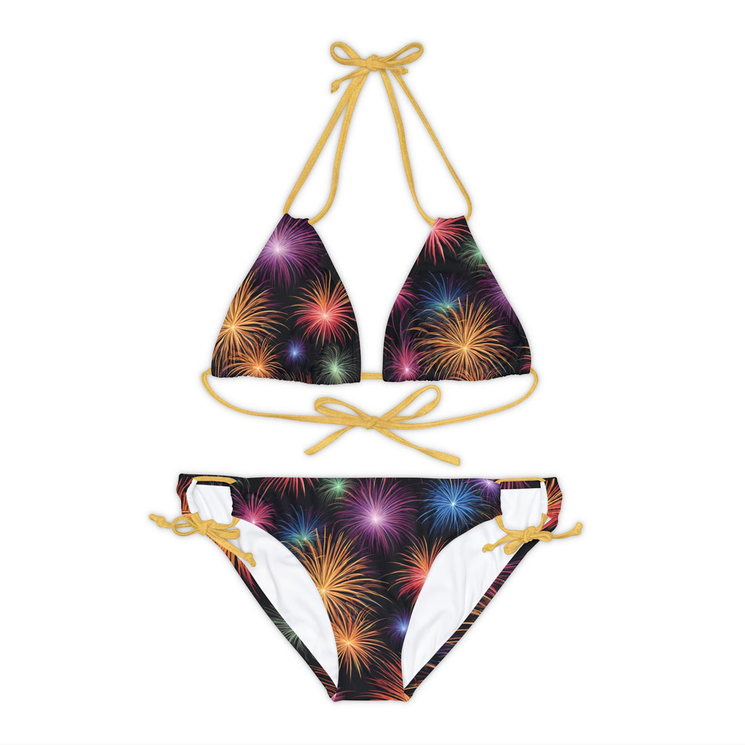 Sparkle in Style with the Fireworks Bikini Set – Perfect for Summer