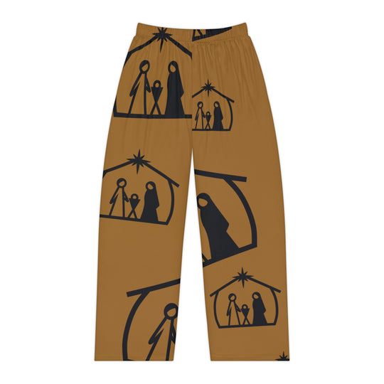 Women's Nativity Serenity Christmas Pants – Celebrate the Season in Style