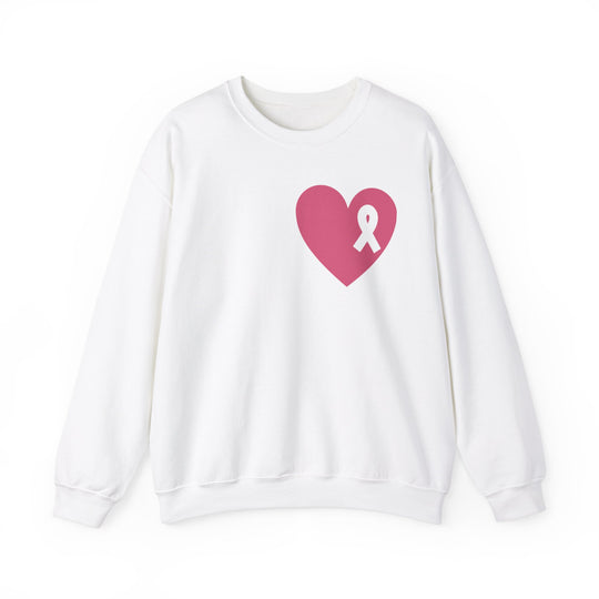 Healed Breast Cancer Awareness Sweatshirt – Cozy Unisex Crewneck for Everyday Comfort & Support"