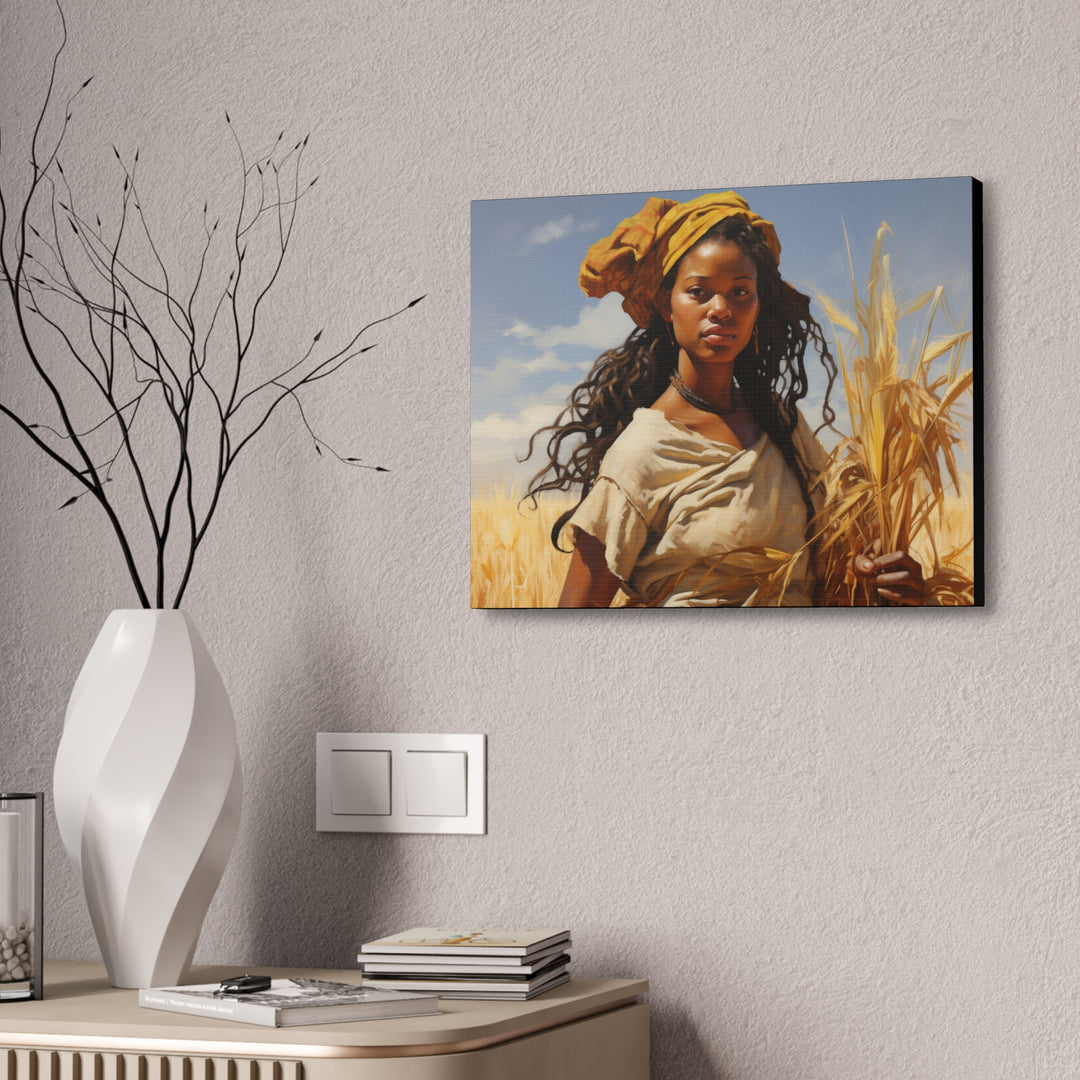 Soulful Harvest Canvas Art - A Celebration of Strength, Beauty & Abundance