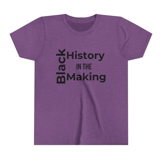 Black History in the Making Kids T-Shirt – Empowering Black History Month Apparel | Bold Statement Kids Shirt