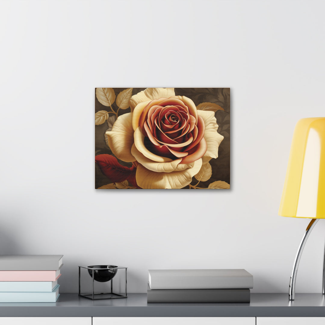 Eternal Elegance: White Rose Canvas Art – Timeless Beauty for Every Space