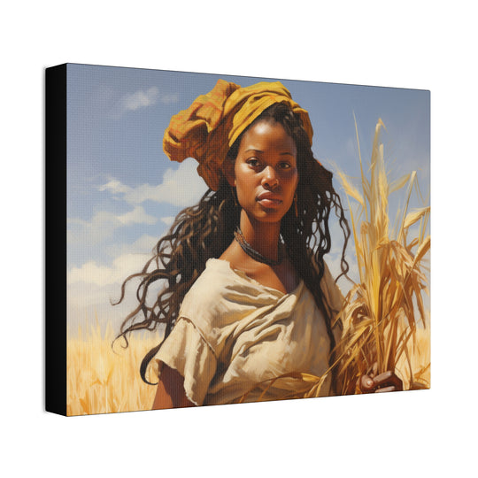 Soulful Harvest Canvas Art - A Celebration of Strength, Beauty & Abundance