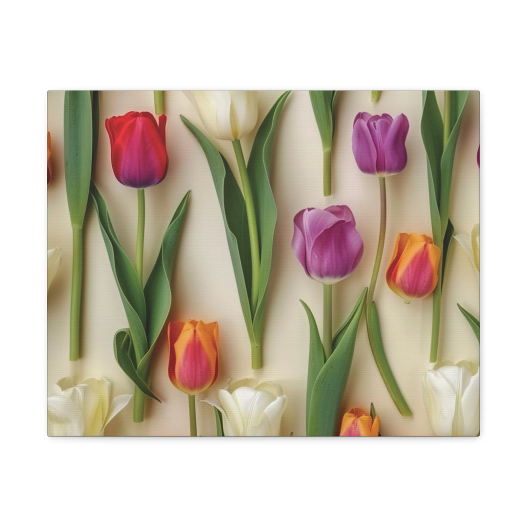 Blooming Radiance Floral Canvas Art - Vibrant Wall Decor for Home & Office