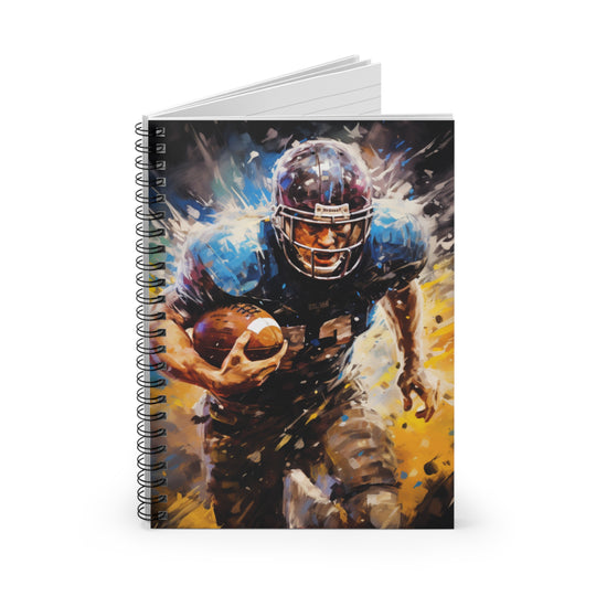 Touchdown Tracker: All-in-One 118-Page Football Journal for Ultimate Fans