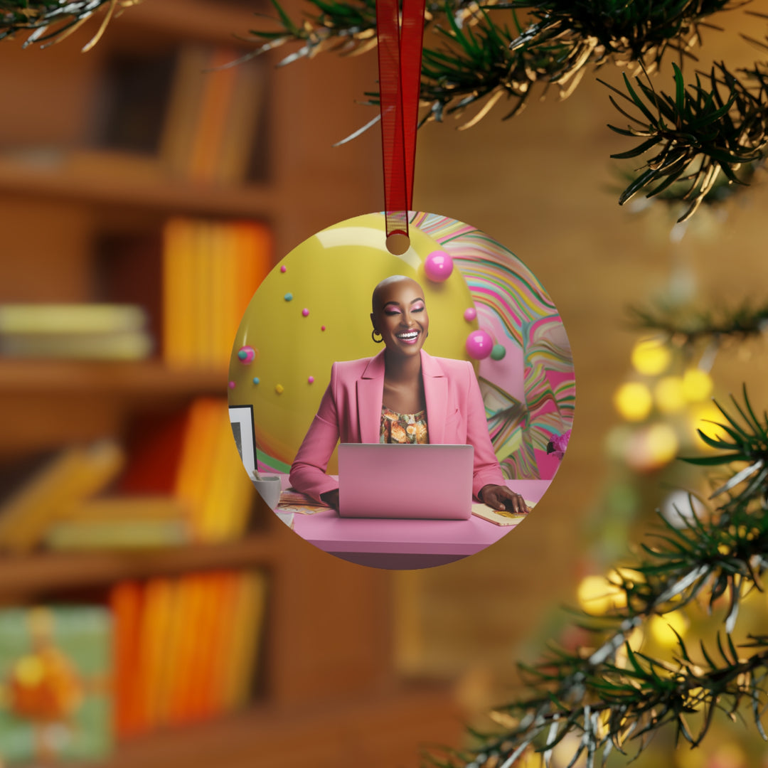 Speak Life & Believe: Triumph Over Cancer Christmas Ornament