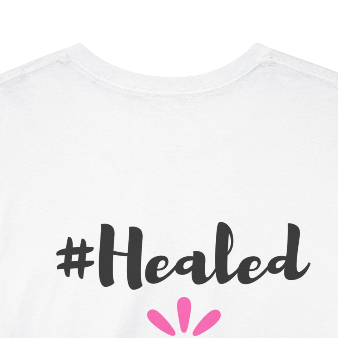 Healed Unisex Cotton Tee – Comfortable, Stylish, & Built for Health Awareness