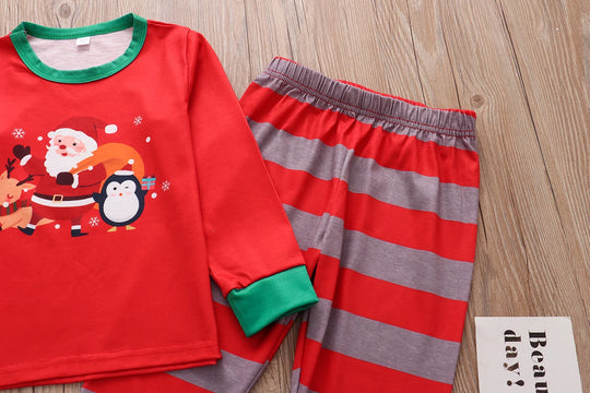 Cozy Festive Family Christmas Matching Pajamas Set – Santa Claus Edition