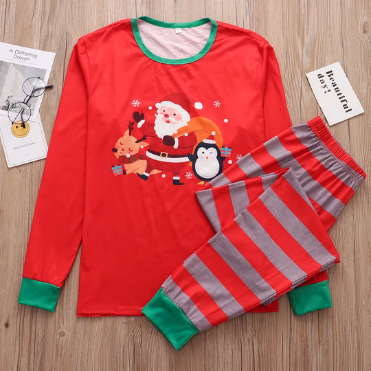 Cozy Festive Family Christmas Matching Pajamas Set – Santa Claus Edition