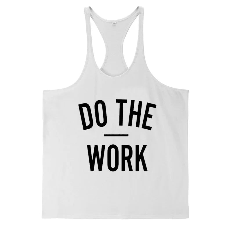 Men's 'Do the Work' Muscle Tank